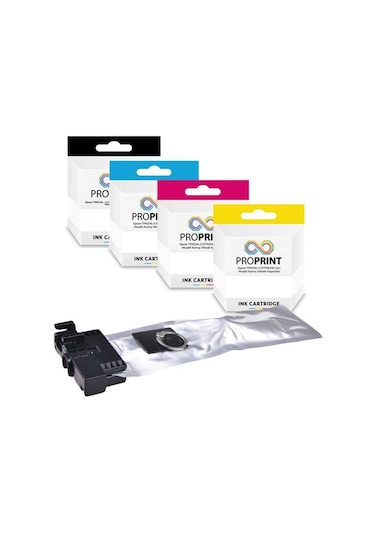 Epson T9451Xl 52Xl 53Xl 54Xl Uyumlu Kartuş Seti Cmyk Wf C5290Dw