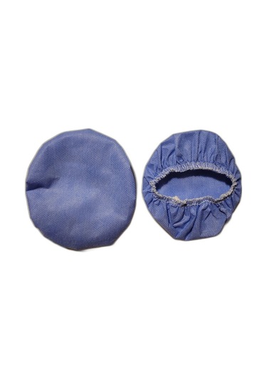 White Guard 100'lük Pakette 9 Cm L Mavi Tek Kullanımlık Kulaklık Bonesi,kullan At Kulaklık Kılıfı