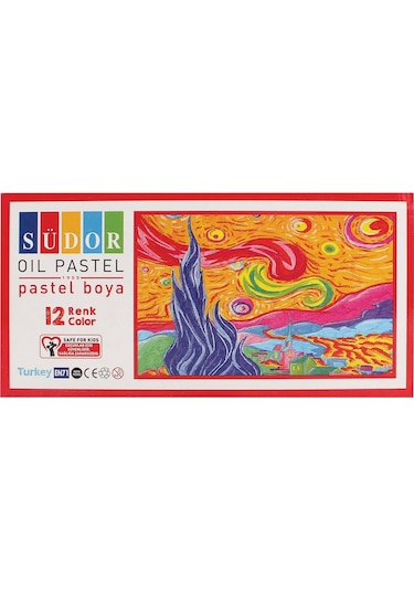 Südor Sd612 Pastel Boya 12 Renk
