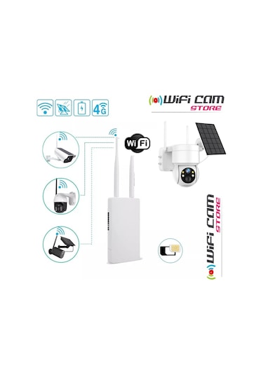Sim Kartlı Dış Mekan Wifi Modem Router 12v1a