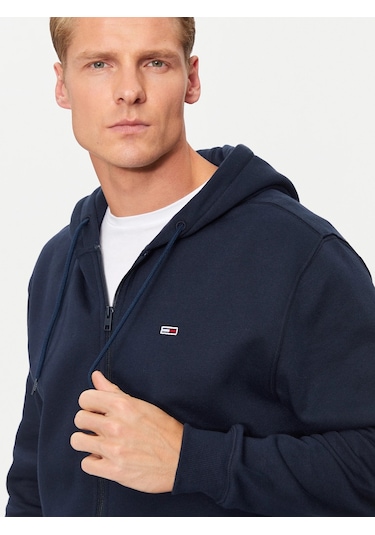 Tommy Hilfiger Tommy Hılfıger Erkek Sweatshırt Dm0dm20743-c1g Lacivert