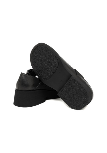 Nero Black Sneaker Günlük Kadın 25k12021 Vergelio Skin Nero Bej