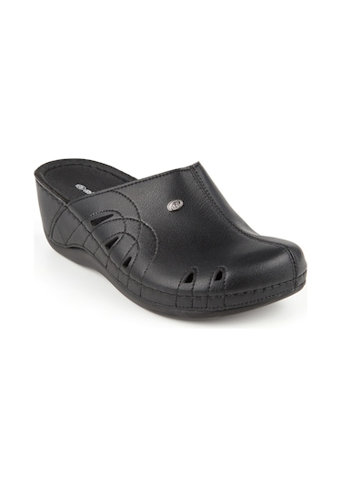 Muya Orthopedix Gola Anatomik Dört Mevsim Kadın Dolgu Topuklu Sabo Terlik 31147 001