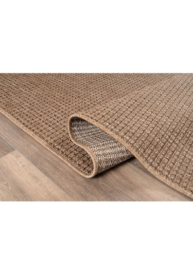 Srz-0503 Jüt Tabanlı Hasır Dokuma Örme Bohem Antialerjik Halı Kilim Balık Sırtı Hasır