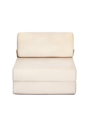 Magic Tek Kişilik Katlanır Yataklı Koltuk Bej