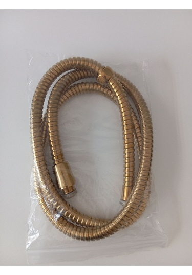 Duş Spirali Gold Krom