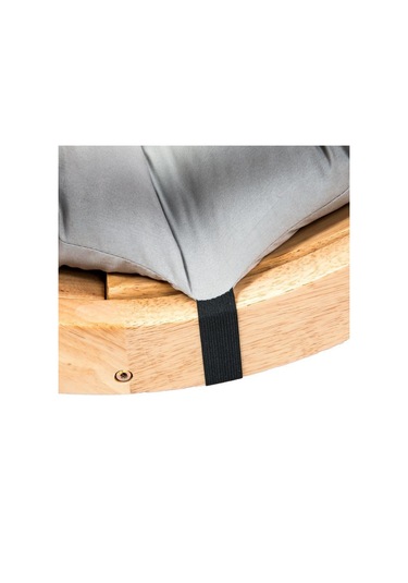 Sones 120x50x8cm Ev Yumuşak Şezlong Minderi Bahçe Kumaş Sırtlıklı Rattan Sandalye Minderi Bordo