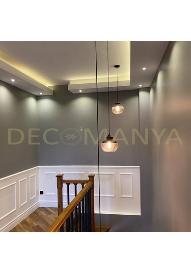 Decomanya Boyanabilir Duvar Çıtası 6 Cm Poliüretan Duvar Çıtası