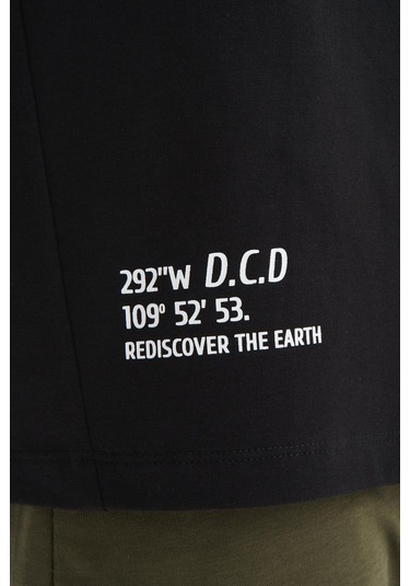 Arma Erkek Regular Fit Basic Reglan Kollu Süprem Bisiklet Yaka Tişört Y29344472202 Siyah