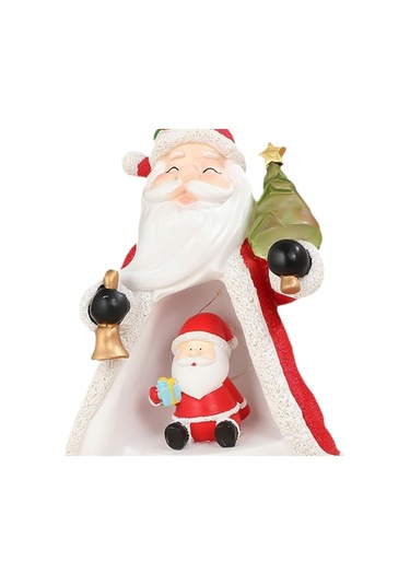 Suntek Işıklı Yılbaşı Süsü Masaüstü Heykeli Noel-baba