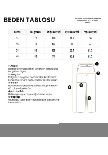 Kadın Düşük Bel Denim Pantolon Dark