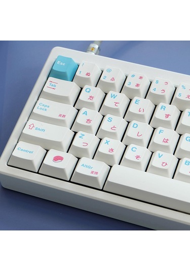 Homyl 135 Keys Pbt Keycaps Mekanik Klavye Için Cherry Mx Japonca