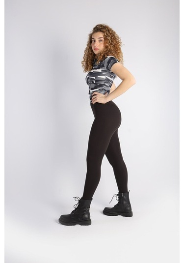 Kutaf Nano Fit Düz Sporcu Tayt 001