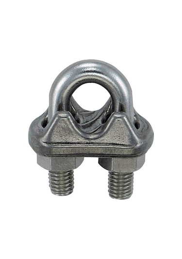 Çelik Halat Klemens 6 Mm 50 Adet