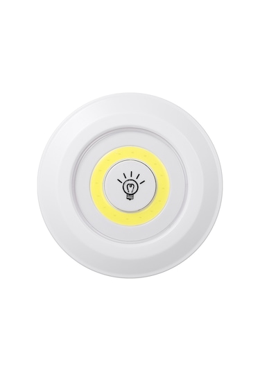 Qingmipy Kablosuz Cob Led Dolap Aydınlatma - 6'lı Paket, Uzaktan Kumandalı, Ayarlanabilir Parlaklık, Taşınabilir Beyaz