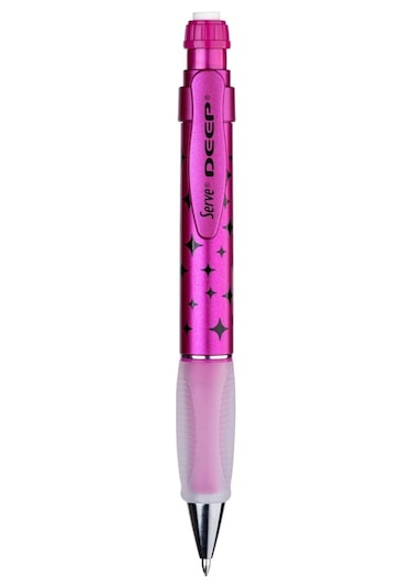 Serve Deep Versatil Kalem Uzay Temalı - Metalik Pembe