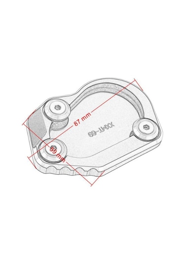Bmw R Nıne T 14-17 Ayak Genişletme Ayak Uzatma Ped
