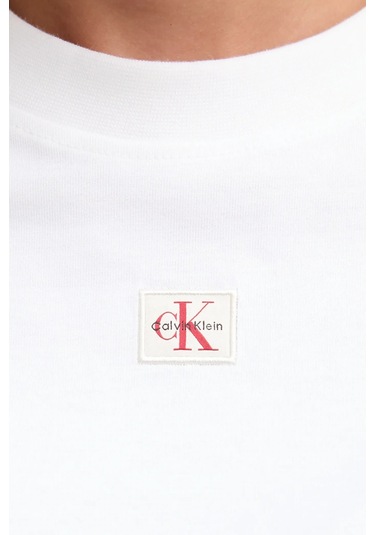 Calvin Klein Bayan T Shirt Lv047d204g Yaa Beyaz Beyaz Calvin Klein Bayan T Shirt Lv047d204g Yaa Beyaz Beyaz