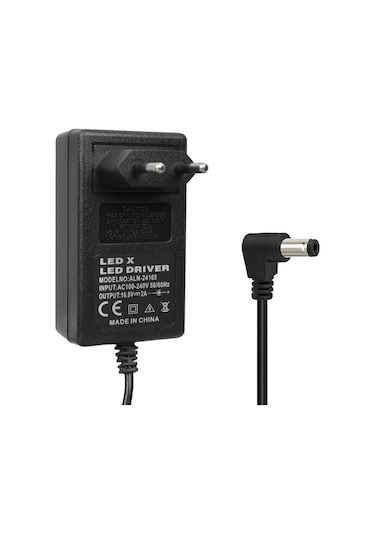 Powermaster Pm-5284 16.8 Volt - 2 Amper - 33.6 Watt 5.5 2.5 Mm L Uçlu Şarjlı Matkap Adaptörü