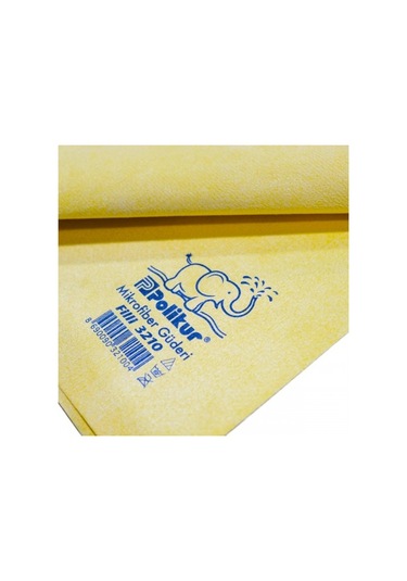 2 Adet Polikur 3210 Filli Mikrofiber Güderi Büyük Boy Süper Lüx Oto Kurulama Bezi 54x68 Cm.