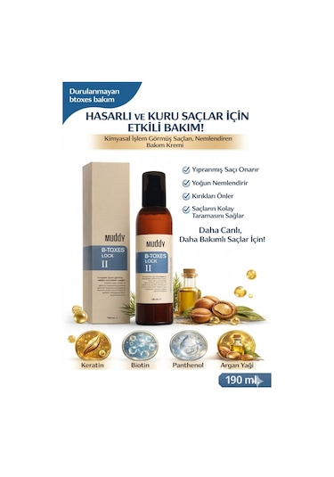 Muddy B-TOXES Lock 2 Keratin Sabitleyici 190 ML