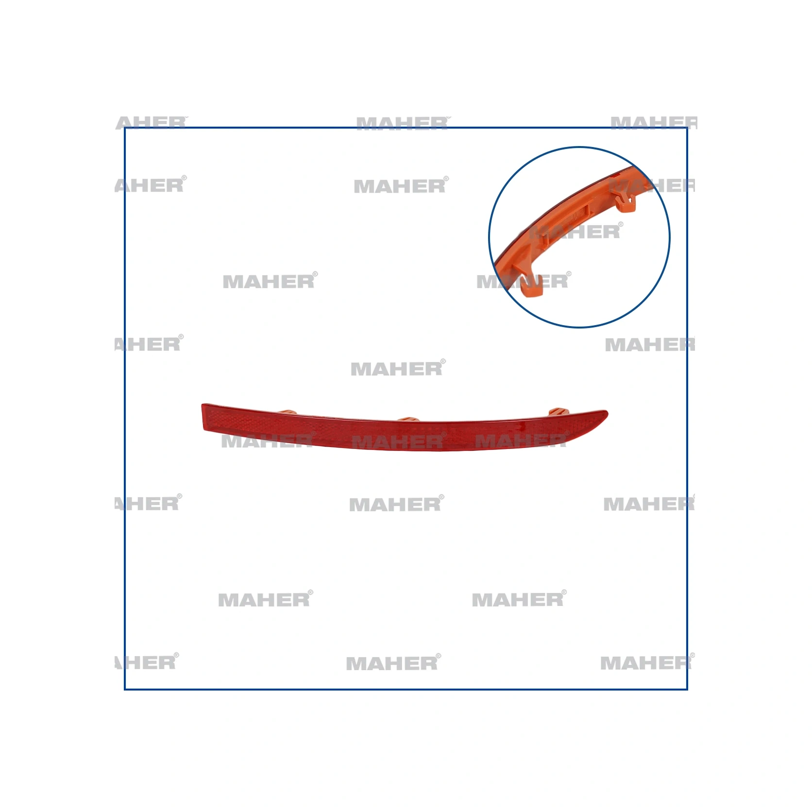 Reflektor Tampon Tıguan 2008-2016 Arka Sag 5n0945106