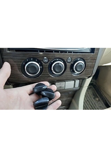 Ford Focus Klima Düğme Seti 2005-2014 Siyah Renk