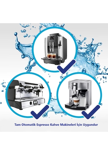 Kahve Espresso Makineleri Kireç, Yağ Sökücü Temizleme Tableti - 2