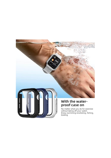 Springsun iOS Uyumlu Watch 36925 Nesil 42mm Serisi İçin 3 Adet Saat Kılıfı Ekran Akıllı Saat (İthalatçı Garantili)