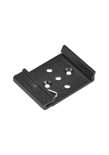 Youtek 35mm Din Rayı Sabitleyici Klem 5 Delikli, Aluminyum, Pürüzlü Siyah Diğer