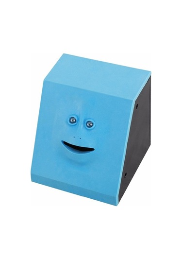 Tongxida Banka Otomatik Para Yeme Kutusu Mavi Tasarruf Kutusu