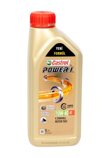 Yamaha Wr250f Motor Yağı 1lt 10w40 Power 1 Castrol
