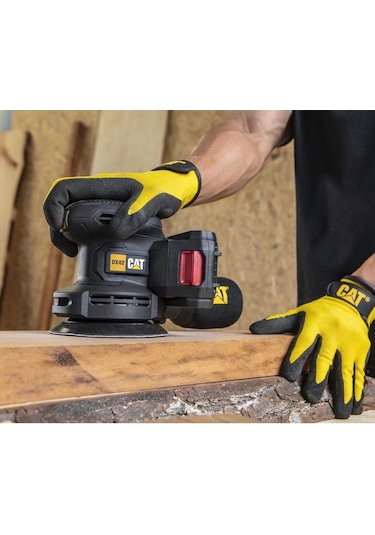 Cat Dx42b 18volt 125mm Profesyonel Devir Ayarlı Eksantrik Zımpara Akü Dahil Değildir