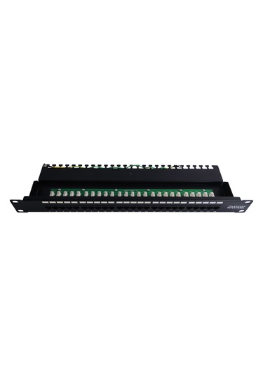 Beek 25 Port Cat 3 Isdn Patch Panel, Zırhsız, 8p4c, Lsa, 1u, Kabinete Monte Edilebilir&lt Br&gt Beek Cat 3 Isdn Patch Panel, Unshielded, 25-port Rj45, 8p4c, Lsa, 1u, Rack Mount
