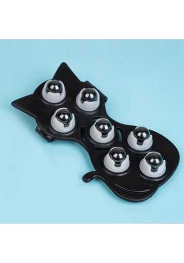 El Tipi Vücut Masaj Eldiven Omuz Sırt Uylukları İçin Tüm Vücut Masaj Aracı Dyw9f9 Siyah