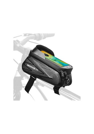 Ganzhoushop Yurt Telefonu Su Siyah Geçirmez Dışından Cep Çantası Bisiklet A - Jd A