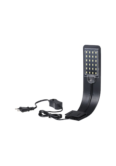 Geeroyoo "24 Led Akvaryum Işığı - Taşınabilir 10w Beyaz Aydınlatma, Bitki Büyümesini Destekler" Diğer