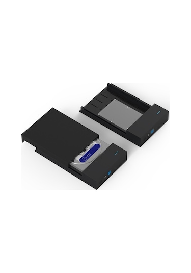 Sones Blueendless 2,5 / 3,5 İnç Ssd Usb 3.0 Pc Bilgisayar Harici Katı Hal Mobil Sabit Disk Kutusu Sabit Disk Sürücüsü