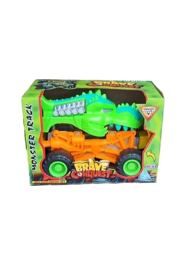 22 Cm Monster Araba 6545 Yeşil