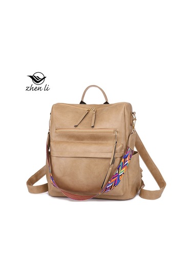 Xiyyadms Zhenli Şık Ve Konforlu Siyah Sırt Çantası - Büyük Kapasiteli Moda Kadın Çantası Çok Renkli