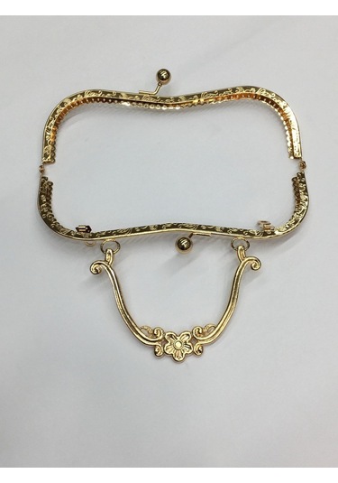 Çanta Ve Cüzdan Klipsi Kuluplu Çiçek Model Rosegold Rosegold Çok Renkli