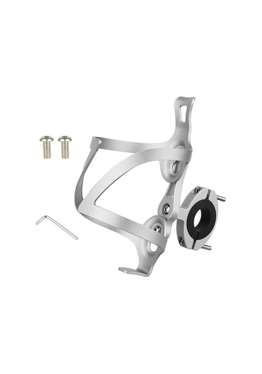 Dancemonkey Junsunmay Bh001 Alüminyum Bisiklet Su Şişesi Braketi, Dönme Tabanlı Mtb Şişe Kafesi - Gümüş Acid Yeşili