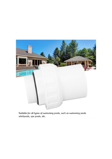 Kosona Abs Malzeme G2 Dişli Havuz/spa Pompa Bağlantı Adaptörü - Kolay Kurulumlu Yer Değiştirme Parçası Diğer