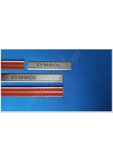 Renault Symbol Kapı Eşiği 2013-2021 4 Parça Paslanmaz Çelik