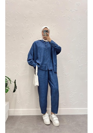 Kadın İkili Takım Mavi