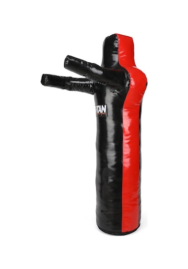 Güreş Antreman Mankeni Kırmızı-siyah 25 Kğ - 120 Cm Yeni Model