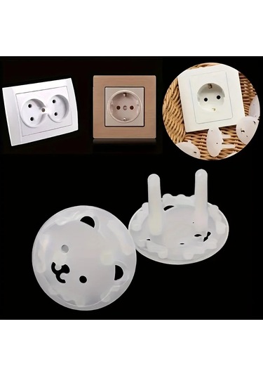 10 Adet Ab Elektrik Prizi Çocuklar İçin Güvenli Prizler Elektrik