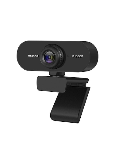 Samdoo 1080p Hd Webcam Mikrofonlu, Pc İçin Plug & Play, Toplantılar Ve Canlı Dersler İçin Sürücü Gerektirmeyen Kameralar