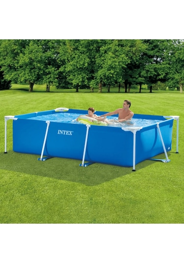 Intex Easy Dikdörtgen Prefabrik Aile Havuzu 260x160x65 Ih28271