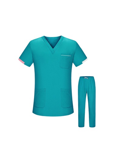 Suntek Üniforma Fırçalama Seti Hemşire Üst Ve Xl-mavi